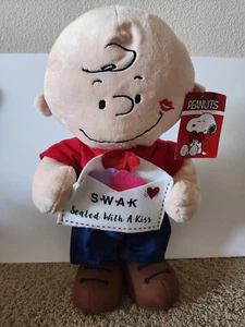 Rare Peanuts 20" Charlie Brown Swak sealed with kiss Envelope Valentine’s - Bild 1 von 2