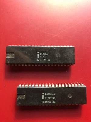 Intel P8255A und 8255A-5 77gr + 80gr-Jahre NOS - Bild 1 von 4