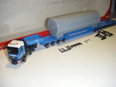 Herpa 307338 MAN TGX XXL Goldhofer Tieflader Schwertransport THP Felbermayr - Bild 1 von 4