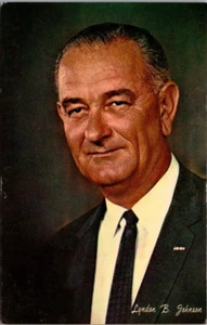 Cartolina LYNDON B. JOHNSON 36° Presidente degli Stati Uniti - Foto 1 di 2