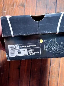 Rarest KAWS shoe collab?? DC Shoes X KAWS Synthetic Jordan Dunk SB low with BOX - Picture 1 of 10