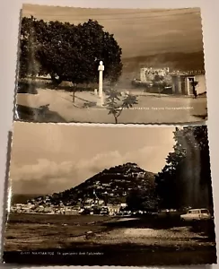 NAFPAKTOS 1959 1960 2 Foto Postkarten!! - Bild 1 von 2