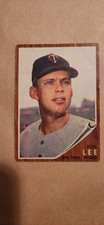 1962 Topps Baseball Card 166 Don Lee Minnesota Twins