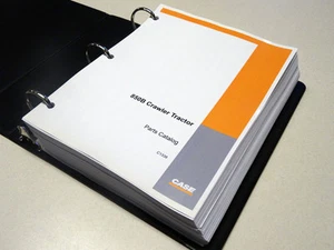 Case 850B Crawler Dozer Bulldozer Parts Catalog, Manual, Book, New with Binder - Picture 1 of 5