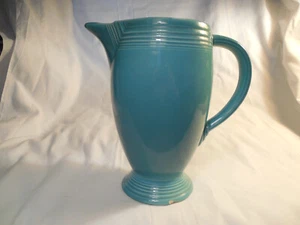 Homer Laughlin Fiestaware turquoise coffee pot no lid 8" - Picture 1 of 7