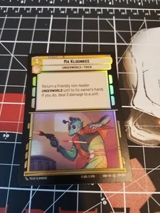 Ma Klounkee (Star Wars Unlimited) Foil - Picture 1 of 1