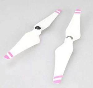 DJI Ersatz E300 Requisiten 1 CW/1 CCW weiß rosa Streifen 2 Phantom/Flammenrad - Bild 1 von 1
