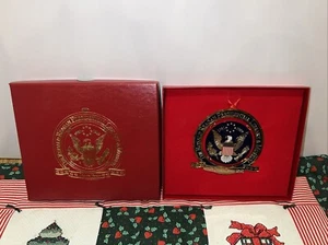 Ronald Reagan Presidential Library Museum Ornament 1981-1989 Neu in Box - Bild 1 von 4
