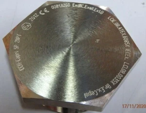 (AMPMECH) EATON CROUSE-HINDS / CAPRI EXD & EXE STOPPING PLUG, M25, 190254 NPB - Picture 1 of 4