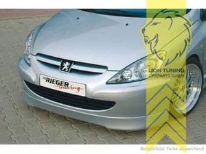 Spoiler anteriore Rieger labbro spoiler spoiler per Peugeot 307 307CC SW - Foto 1 di 2