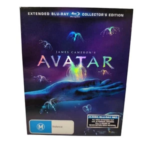 Avatar 1 Extended Collectors Edt (Blu-Ray) Sci-Fi Adventure Fantasy Region B VGC - Picture 1 of 19