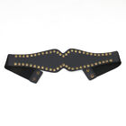 Size L Bid for Women Vintage Studded Leather Punk Waist Belt