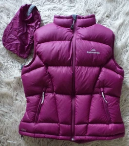 KATHMANDU vest Size 14..550 Duckdown..Pertex Microlight..packable with stuff bag - Picture 1 of 11