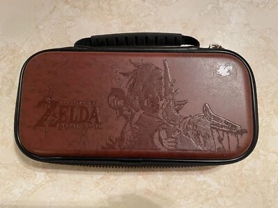 Legend of Zelda Breath of the Wild Nintendo Switch Deluxe Carrying Case - Image 1 of 4