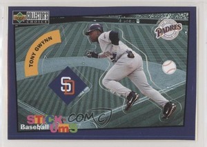 1998 Upper Deck Collector's Choice Stick-Ums Tony Gwynn #23 HOF