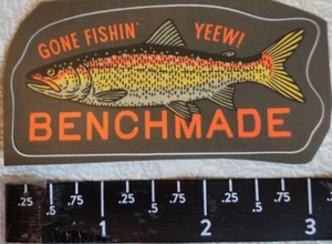 #6 - Benchmade Knives Gone Fishin' Series Vinyl Decal Sticker Shot Show 2024 - Picture 1 of 1