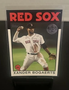 Xander Bogaerts 2021 Topps Series 1 1986 35th Anniversary #86B-28 Boston Red Sox - Picture 1 of 2