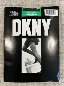 NEW DKNY Sheer To Waist Mini Herringbone Medium Grey Size M Hose Tights - Picture 1 of 8
