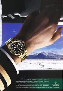 2008 Rolex Oyster Perpetual GMT Master II Watch Print Ad Pilot Jewelry Horology - Picture 1 of 8