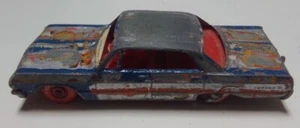Matchbox Series Lesney #20 Chevrolet Impala Taxi Red/White/Blue England (D7) - Imagen 1 de 12