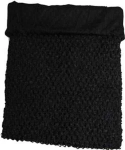 NEW Girls 11" Lined Crochet Tutu Top tube + Colors size 6-12 yrs elastic child - Picture 1 of 19