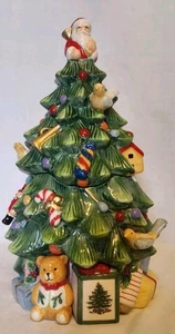 Spode Christmas Tree 250th Anniversary Edition Figural Cookie Jar - Picture 1 of 21