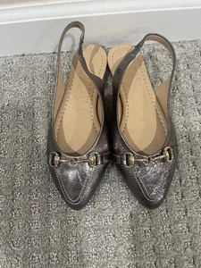Sandalias planas CARMELA Love for Leather Sling Back Talla 36 EE. UU. 6 Hechas en España Nuevas con etiquetas - Imagen 1 de 4