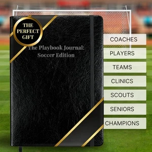 Fußball Notizbuch Fußball Trainer Journal mit Feld für Fußballtraining & Taktik - Bild 1 von 8