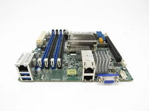 Supermicro X10SDV-4C-TLN2F Motherboard FCBGA1667 DDR4 Micro ATX Xeon D-1520 - Picture 1 of 6