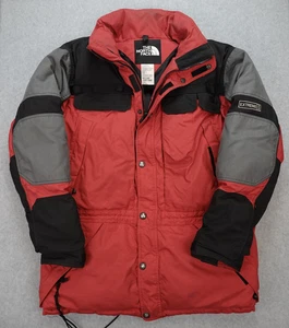 Giacca vintage North Face uomo XL rosso nero estremo riduttore cappotto invernale anni 90 - Foto 1 di 22