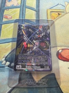 Digimon Card Galacticmon BT21-062 SP SR Parallel English WORLD CONVERGENCE - Picture 1 of 6