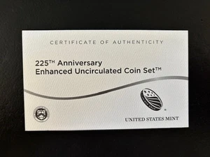 Lot Of 3  2017-S US Mint 225th Anniversary Enhanced Uncirculated Coin Set  - Picture 1 of 4