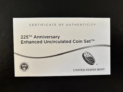 Lot Of 3  2017-S US Mint 225th Anniversary Enhanced Uncirculated Coin Set  - Image 1 of 4