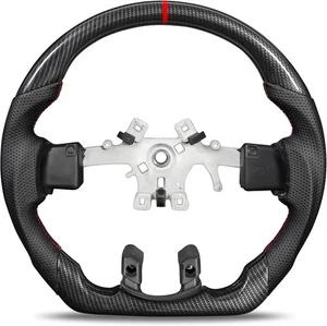 Hydro-Dip Kohlefaser Lenkrad für Ram 1500 2013-2018 D-Form Racing... - Bild 1 von 9