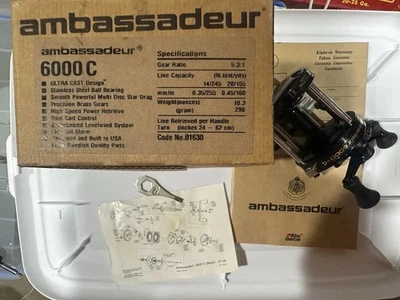 Ambassadeur  6000 C  With The Og . Box Lightly Used , Tool And Manual Included . - Image 1 of 4