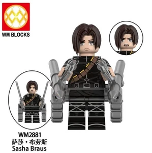 2 inch Custom Attack on Titan, Sasha Braus Minifigure, New/Mint - Picture 1 of 1