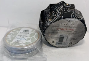 Barra de champú viori Citrus Yao 3,5 oz - Ckunza barra de champú eucalipto paquete de 2,3 oz-2 - Imagen 1 de 5