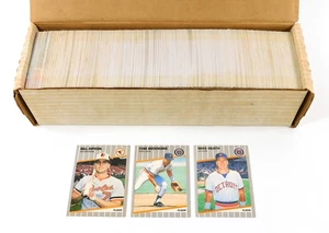 1989 Fleer Baseball Complete Set (660) with Bill Ripken Box Error Card - Picture 1 of 5