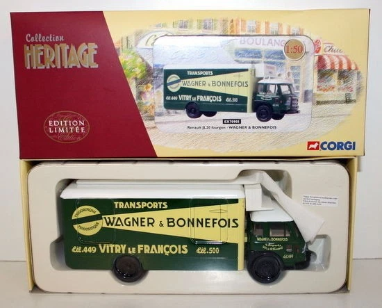 FURGONETA CORGI 1/50 - HERITAGE EX70905 RENAULT JL20 - WAGNER & BONSOIS Foto 1 de 1