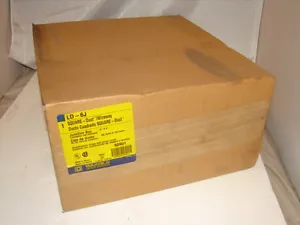 SCATOLA DI GIUNZIONE QUADRATA D LD-6J 6" X 6" "SQUARE DUCT" ***NUOVA CON SCATOLA*** - Foto 1 di 2