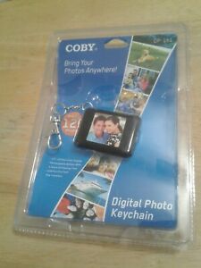 COBY Digital Photo Keychain DP151 1.5 LCD Color Display Holds Up To 60 Photos