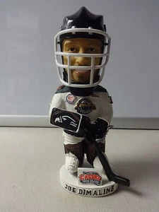 Vtg Quad City Mallards Minor League Hockey Joe Dimaline # 31 Bobble Head Signed - Picture 1 of 7