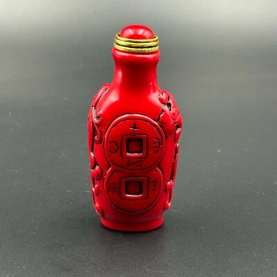 Rare Hand-Carved Snuff Bottle In Ancient China - Image 1 of 4