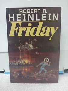 Friday Robert Heinlein 1982 First Edition 1st Printing HC Vintage Sci-fi SF VGC  - Picture 1 of 16