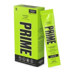 PRIME Hydration Sticks LEMON LIME 6-pack - Picture 1 of 8