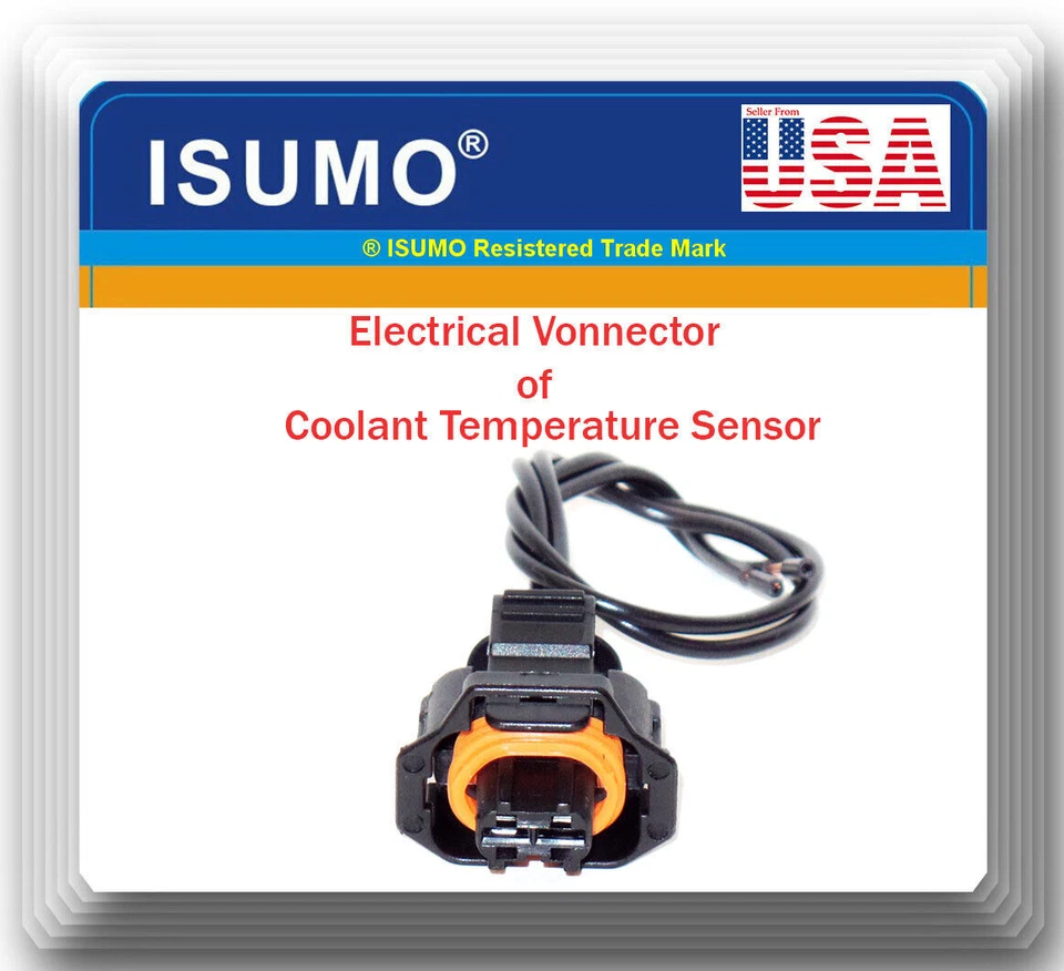 Conector eléctrico del sensor de temperatura del refrigerante TX133 se adapta a GM Saab Suzuki Foto 1 de 1