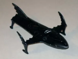 Vintage 1992 Ertl Batman Batskiboot! Schwarzes Diecast Batman Returns Skiboot! - Bild 1 von 5