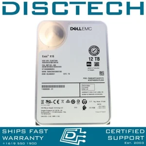 Dell 12TB 4Kn SED SATA Hard Drive HDD PowerScale EMC Isilon Hybrid / Archive NAS - Picture 1 of 3