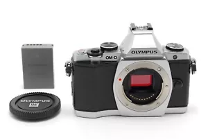 【MINT】 Olympus OM-D E-M5 Silver Body Mirrorless Digital Camera From JAPAN - Picture 1 of 8