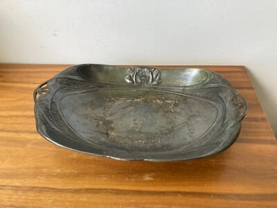 BANDEJA GALLIA Maison CHRISTOFLE Art Nouveau Brad Foto 1 de 4